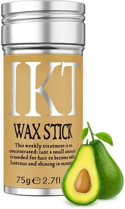 Hair Wax Stick Edge Control Slick Hair Pomade Stick Non-greasy Styling Wax Hair Wax (75 g) - 10815