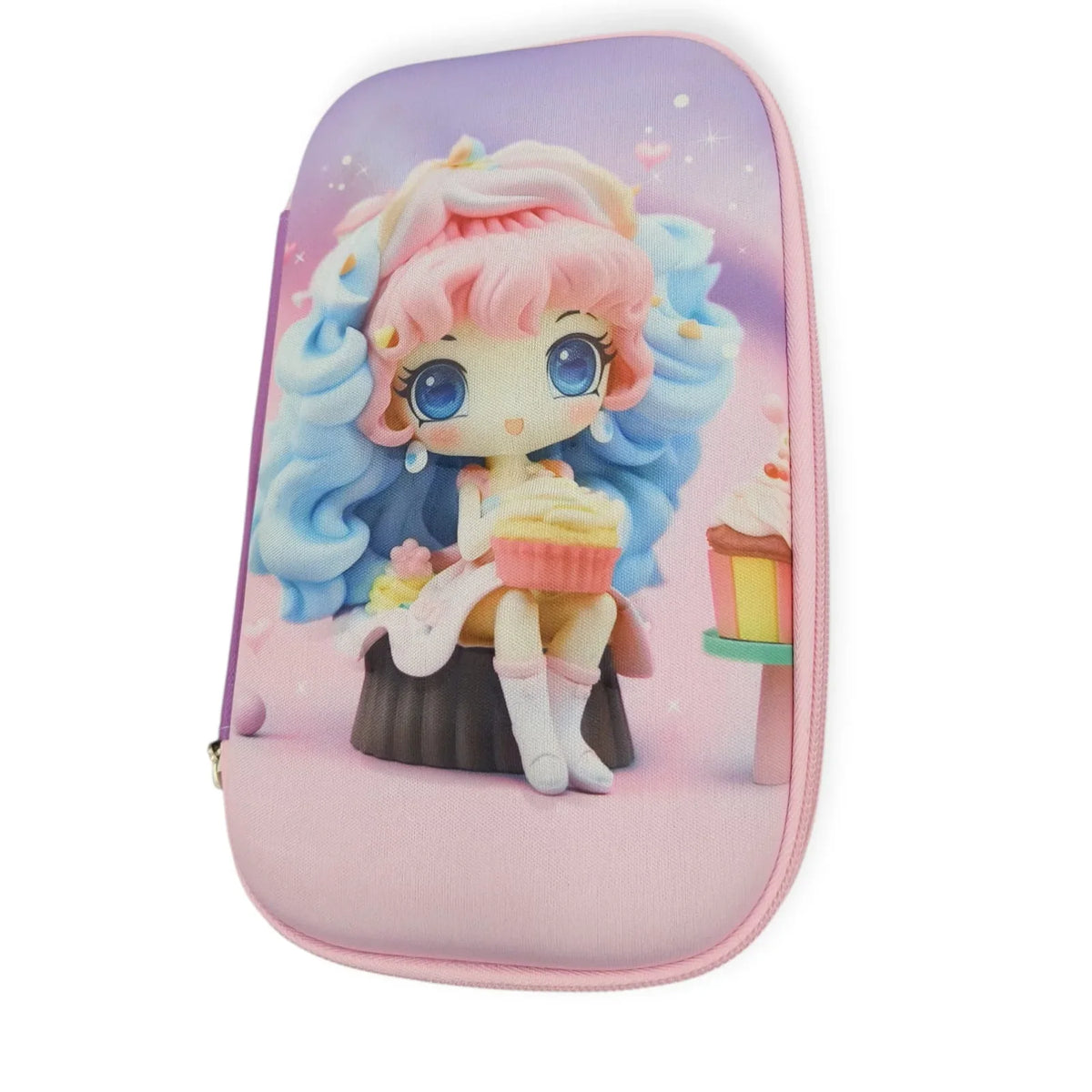 – 3D Unicorn Big Pencil Pouch Size 20 Cm × 15 Cm - 9526