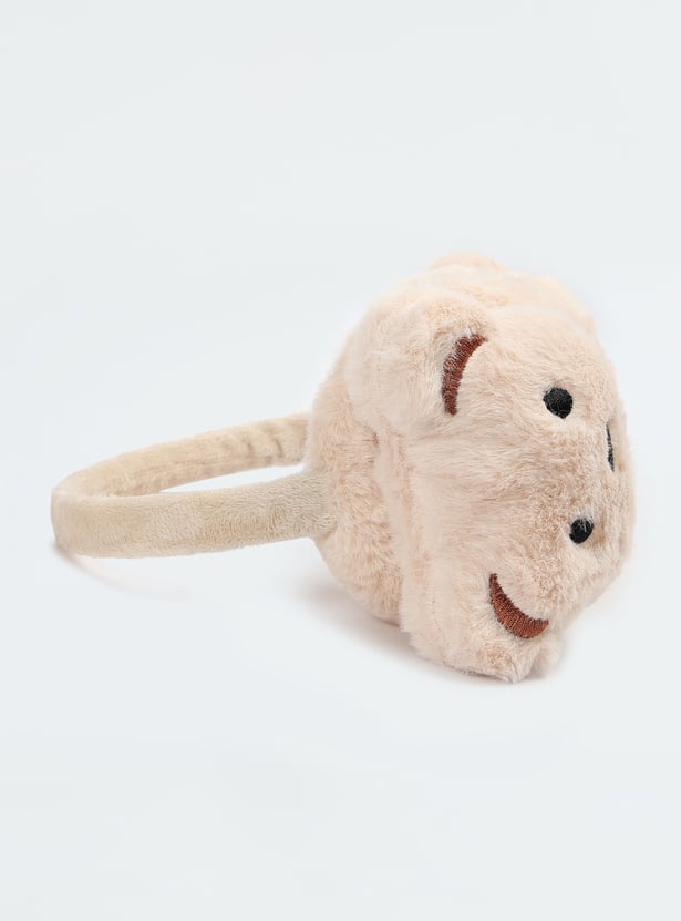Ear Muffs/Warmer For Outdoor Wear Winter Headphones For Kids/Girls/Boys Ear Muff {Random Design} - 20097