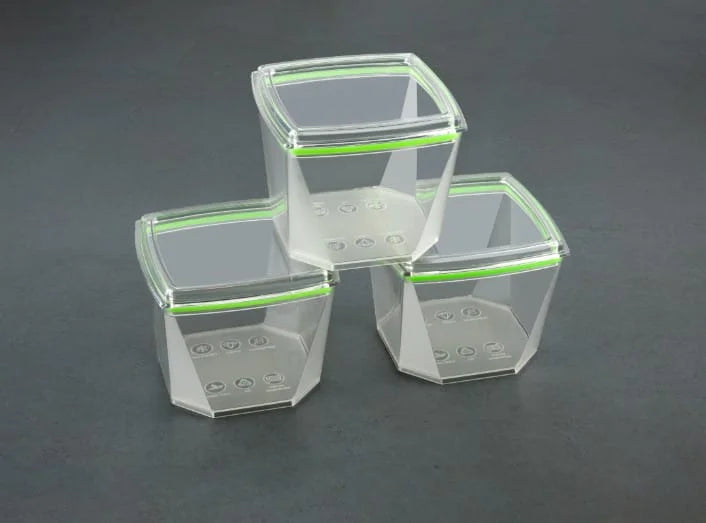 Air Tight Unbreakable Multipurpose Transparent Jars and Storage Container 500ml Set Of 2 Pcs - 10338