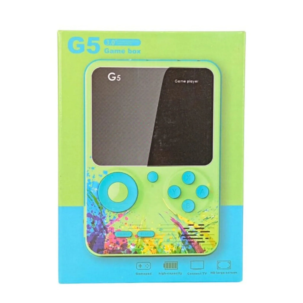 G5 500 in 1 Retro Video Game Box, Best Gift for Kids, 500 Games Like Contra, Tank, Bomber Man, Etc.