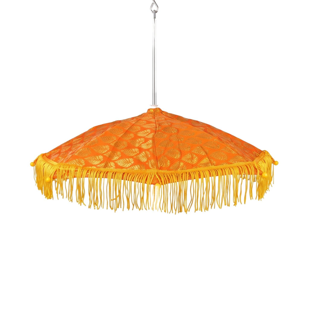 Traditional Decorative Tassel Parasol Umbrella - 21126