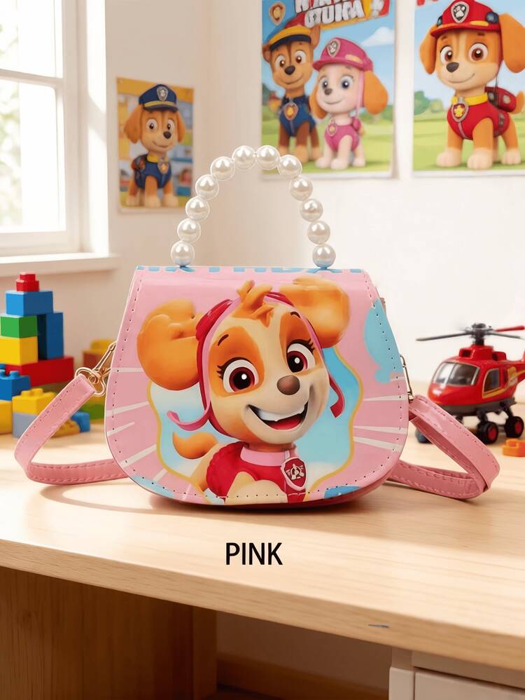 Cartoon Print Kids Mini Sling Bag | Cartoon Crossbody Shoulder Bag for Girls & Boys | Lightweight Travel & Daily Use Bag {Random Design} - 20947