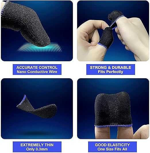 Thumb & Finger Sleeves for Mobile Games - 20516
