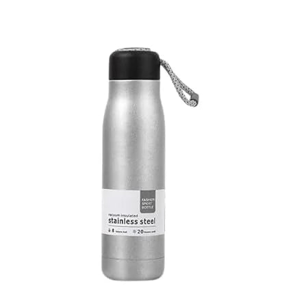 Vacuum Insulated Stainless Steel Water Bottle, Dual Wall Flask for Hot and Cold Drinks, Spill-Resistant Bottle for School 500ml - 20052