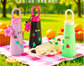 Petal Cup Bottle with Handle (500ml) - with flower keychain muilticolor - 20522