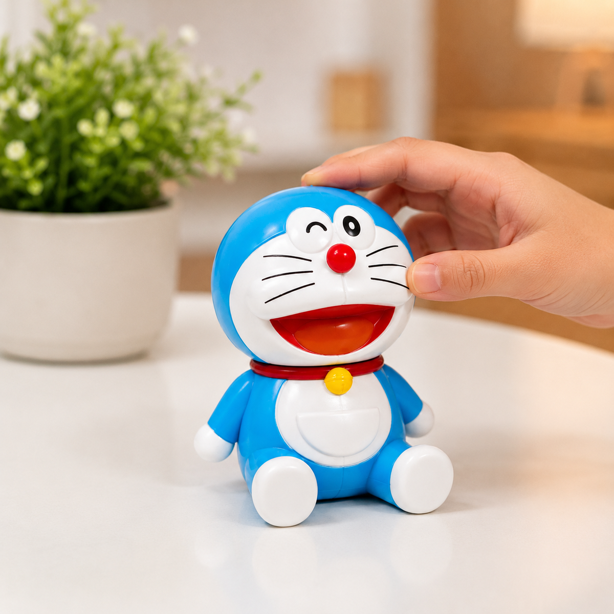 Doraemon mobile stand Blue Color - 20608