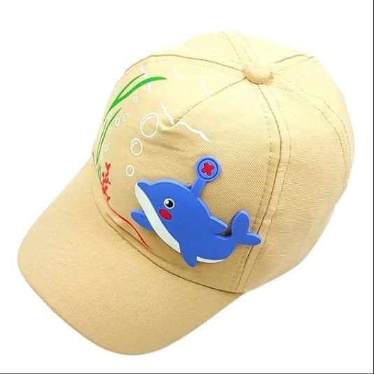 Zacharias Unisex Kids Cotton Baseball Cap {Random Design} - 20104