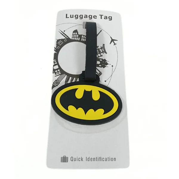 Suitcases Bag Baggage Travel Tags Identifiers Cool Unique Funny Fun Large Silicone Name Luggage ID Tags for Kids Women - 11169