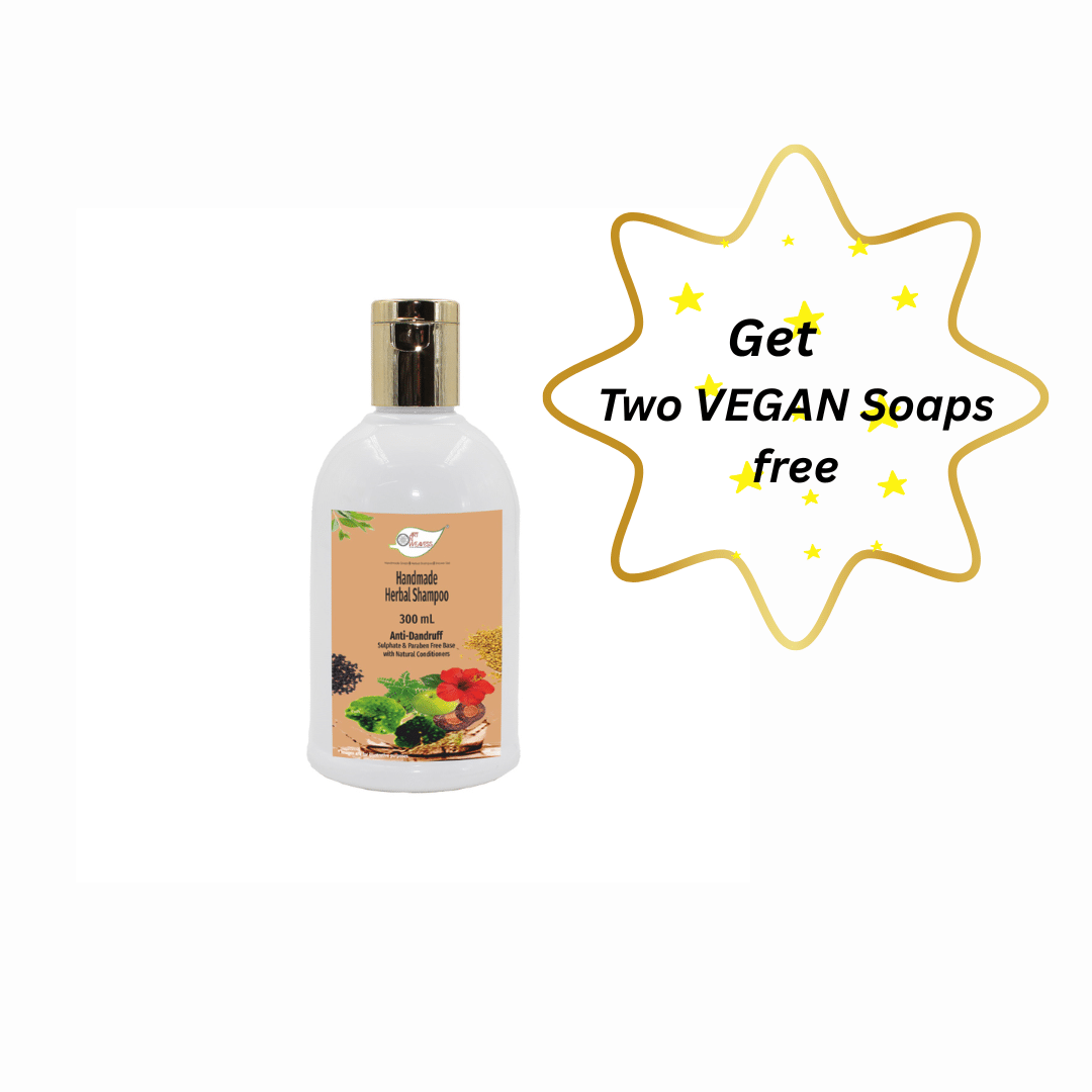 Herbal Shampoo Anti Dandruff Sulphate Free Based – 300ml