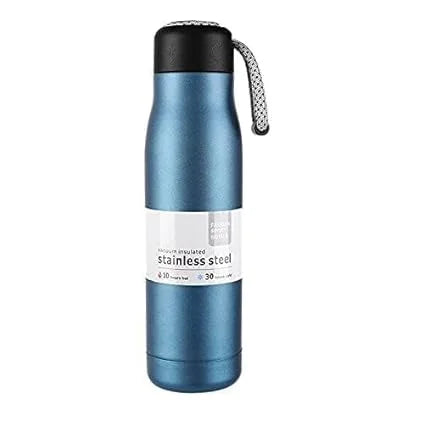 Vacuum Insulated Stainless Steel Water Bottle, Dual Wall Flask for Hot and Cold Drinks, Spill-Resistant Bottle for School 500ml - 20052