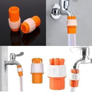 Pipe Tight Connector, Universal Adapter Coupling Mesh Water Nozzle Fitting, Leak-Proof Tap Jointer for Garden, Outdoor - 21161