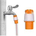 Pipe Tight Connector, Universal Adapter Coupling Mesh Water Nozzle Fitting, Leak-Proof Tap Jointer for Garden, Outdoor - 21161