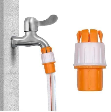 Pipe Tight Connector, Universal Adapter Coupling Mesh Water Nozzle Fitting, Leak-Proof Tap Jointer for Garden, Outdoor - 21161