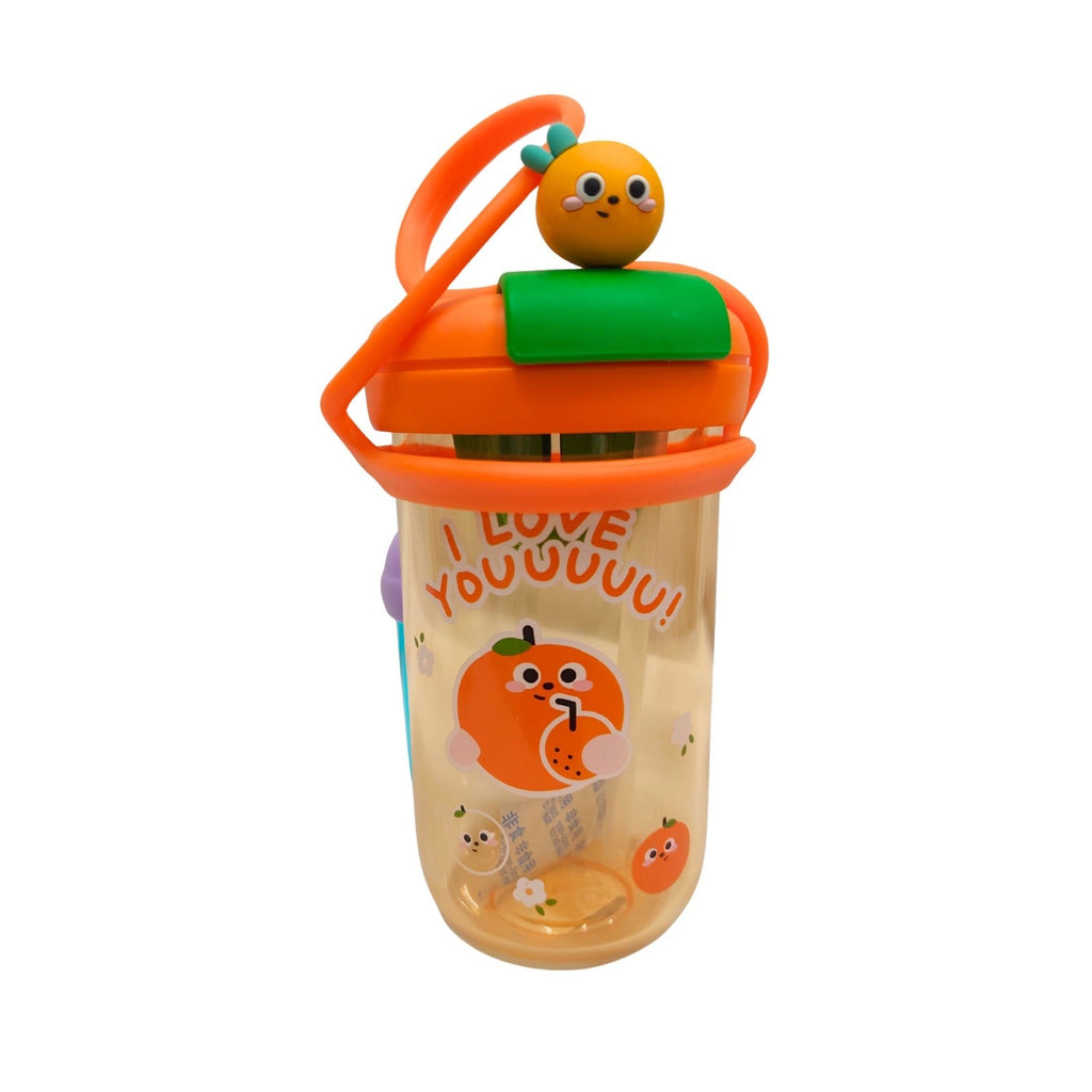 Cartoon Bear Kids Drinking Bottle 450ml {Random Design} - 10039