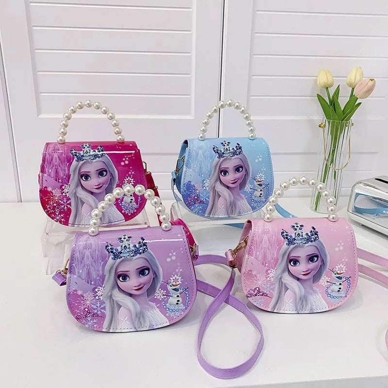 Cartoon Print Kids Mini Sling Bag | Cartoon Crossbody Shoulder Bag for Girls & Boys | Lightweight Travel & Daily Use Bag {Random Design} - 20947
