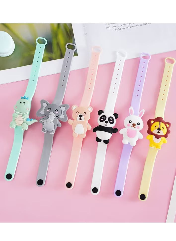 Bracelet hand band Child cartoon Panda Elephant Lion (Random Animals) - 020189