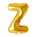 (10 pcs) Z Gold Letter Foil Balloon - 9037