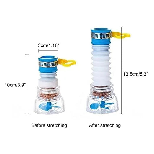 Anti Splash Water Saving Movable Sink Faucet Expandable Water Tap Filter Shower Head Rotatable Nozzle Adapter Tap320 - 010054