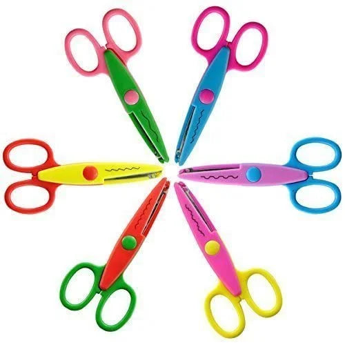 ( 12 pcs ) Zig Zag Scissors - 1294