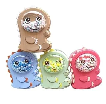 Newest Imported Double Hole Dinasour Look Pencil Sharpener School Stationary for Kids {Random Color} - 10976