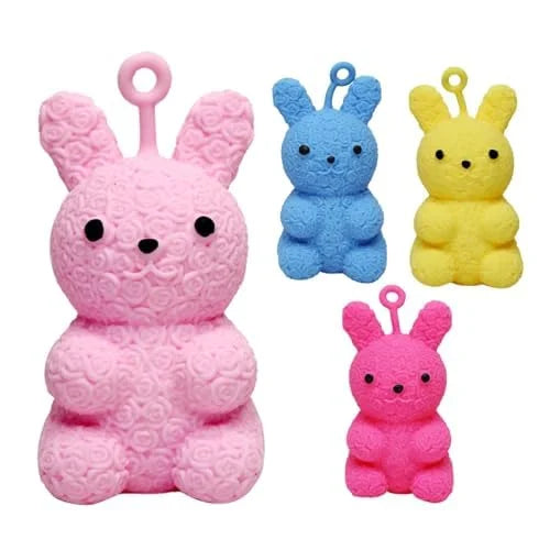 Bunny Night Light for Kids, Cute for Nursery Cute Toy ,Kawaii Squishy Silicone Bunny Touch Lights - 11139