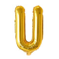 (10 pcs) U Gold Letter Foil Balloon - 90330