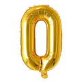 (10 pcs) O Gold Letter Foil Balloon - 9023