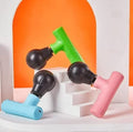 AHS-809 Mini Fascial Gun Deep Muscle Massager Mini Head and Face Massager Portable Suitable For Gym Office Pocket Muscle {Multicolour}
