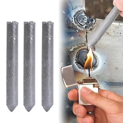 (3 PCS) Low Temperature Universal Welding Rod, Metal Universal Low Temperature Easy Melt Welding Rods, Lighter Welding Rod, Easy Welding Rods For Metal Welding - 20788