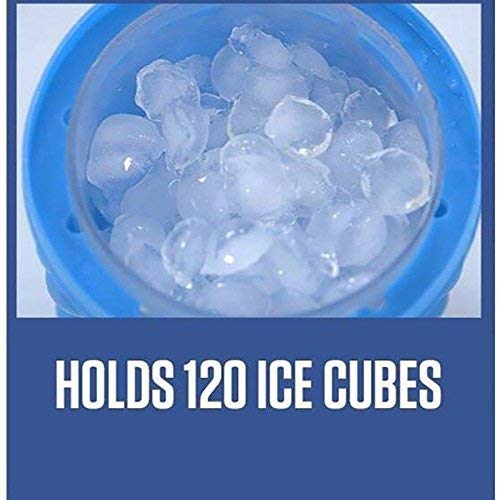 Silicone Ice Cube Maker | The Innovation Space Saving Ice Cube Maker | Bucket Revolutionary Space Saving Ice-Ball Makers for Home - 10404