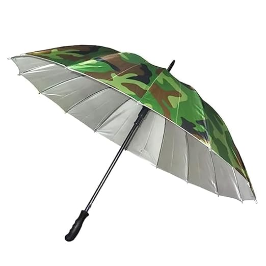 Waterproof Military Print Umbrella With Long Handle | Windproof Sun & Rain Protection Umbrella for Men and Women - 20755