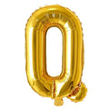 (10 pcs) Q Gold Letter Foil Balloon - 9025