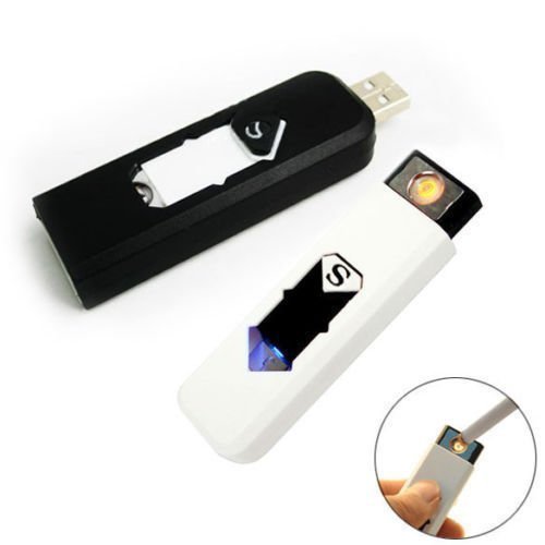 Anoint India USB Cigarette Lighter Windproof Rechargeable Flameless Lighter - 21251