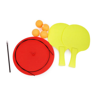 Table Tennis Trainer Single Play Ping Pong Robot Red Durable | Sporting Goods | Indoor Games - 20933