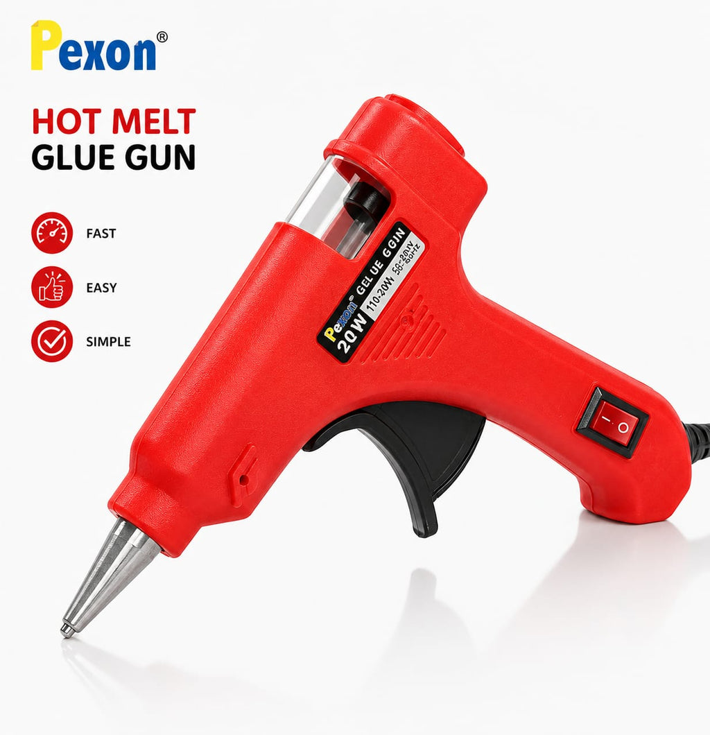 20 Watt 7Mm Hot Melt Glue Gun With On Off Switch - 20991