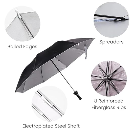 Foldable Wine Bottle Shaped Umbrella, Multi-Colour Design, Compact Travel Size - 10647