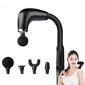 MP-930 Replicates Shiatsu Massager with Upgraded Extended Handle, Full Body Massager for Pain Relief Deep Tissue with LCD Screen, Massage Gun with 4 Massage Heads | 9 Modes & 9 Speed Levels