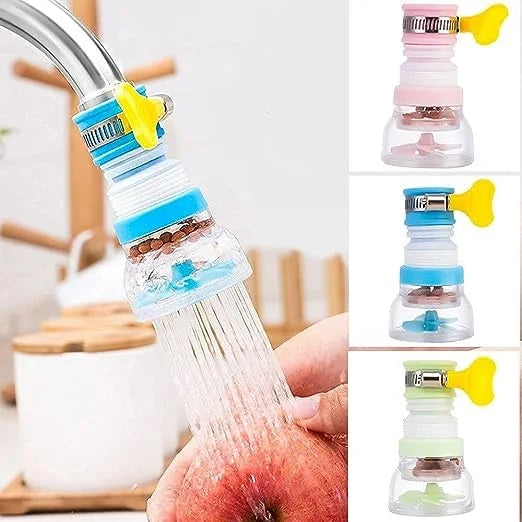 Anti Splash Water Saving Movable Sink Faucet Expandable Water Tap Filter Shower Head Rotatable Nozzle Adapter Tap320 - 010054