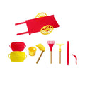 Cleaner Set Toy for Kid's How to Keep Our City Clean Swachh Bharat Abhiyan DIY Crafts Pack of 9 - 2014