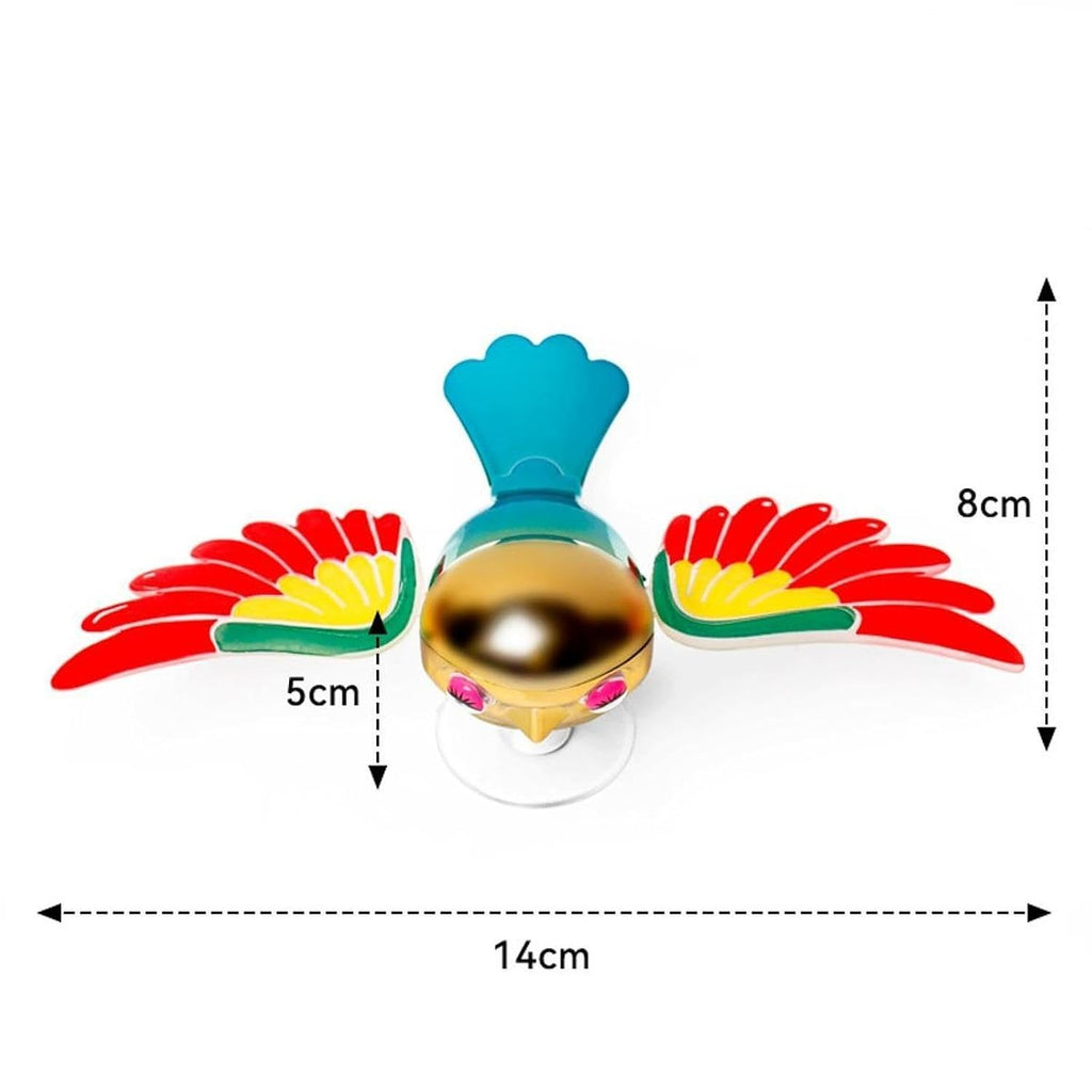 Flying Bird Car & Bike Decoration with Flapping Wings {Multicolor} - 11324