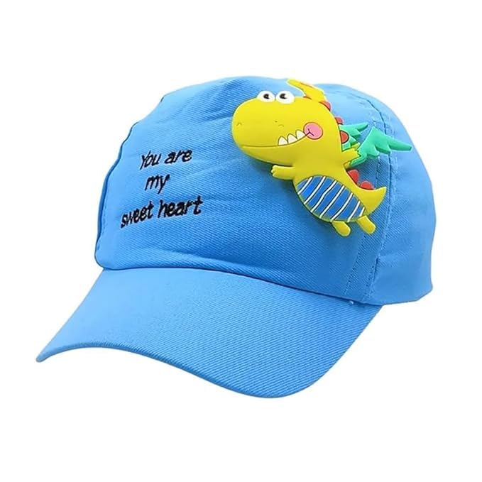 Zacharias Unisex Kids Cotton Baseball Cap {Random Design} - 20104