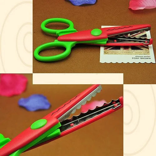 ( 12 pcs ) Zig Zag Scissors - 1294