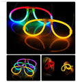 YJD5200 Crackles Luminous Glow Sticks Eye Glasses For Party Purpose Glow In The Dark Light
