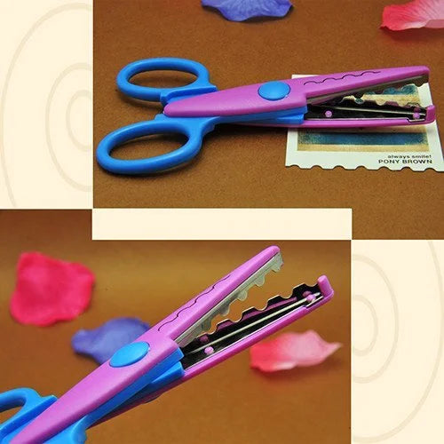 ( 12 pcs ) Zig Zag Scissors - 1294