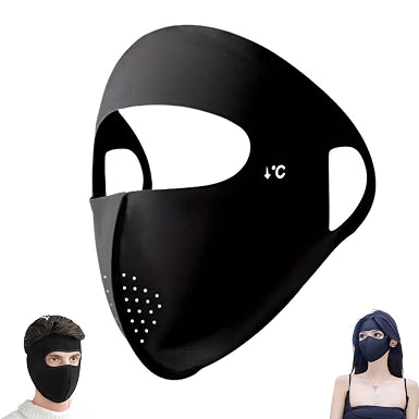 Full Face Cover Folded Women Face Mask for Outdoor Sports Climbing Traveling, UPF50+ Sun Protection Mask for Men Women - 21184