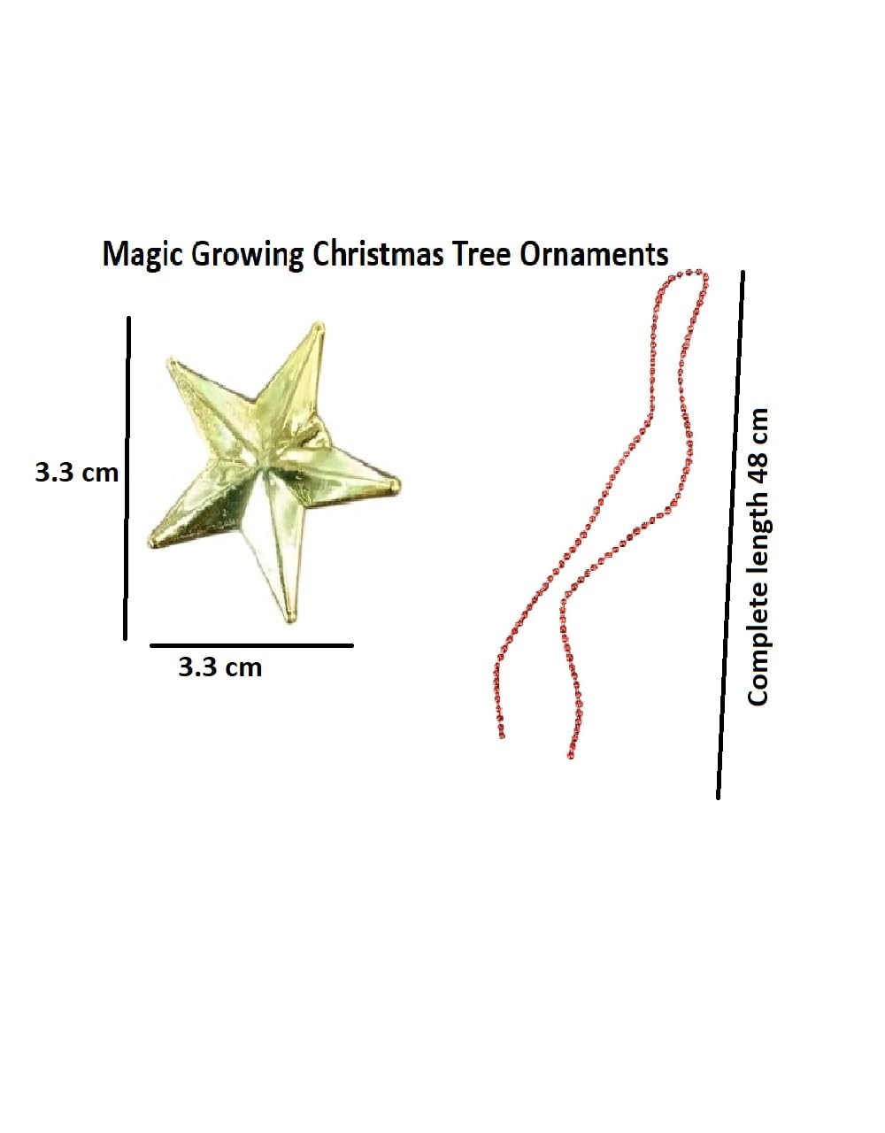 Magic Growing Crystal Christmas Tree DIY Kit | Christmas Celebration for Kids | Fun Party Toys - 20531