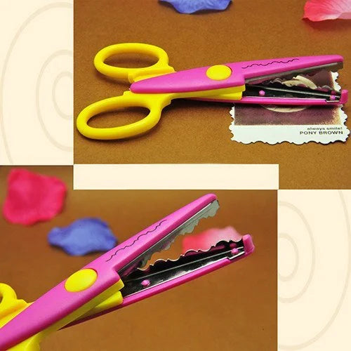( 12 pcs ) Zig Zag Scissors - 1294