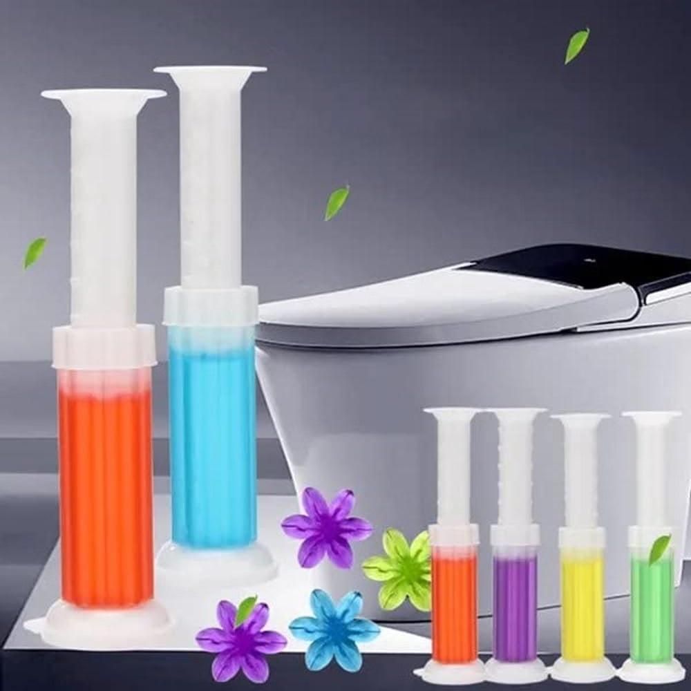Toilet Cleaning Gel for Bathroom WC, Thick Clinging Gel for Bowl Cleaning, Easy Direction Nozzle for Home and Commercial Use.(Multicolor - 21204