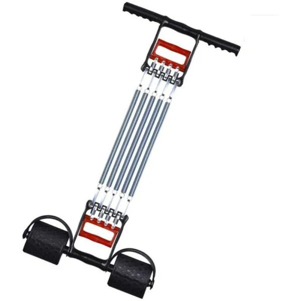 Chest Expander Chest Workout Equipment Dual Use Adjustable 5 Spring Pull - 9014